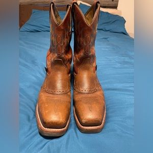 Tony Lama boots. Composite toe. Brown. Size 11.5